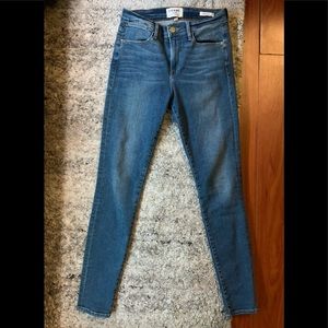 Frame Denim Jeans - Le High Skinny in Answorth - Size 28